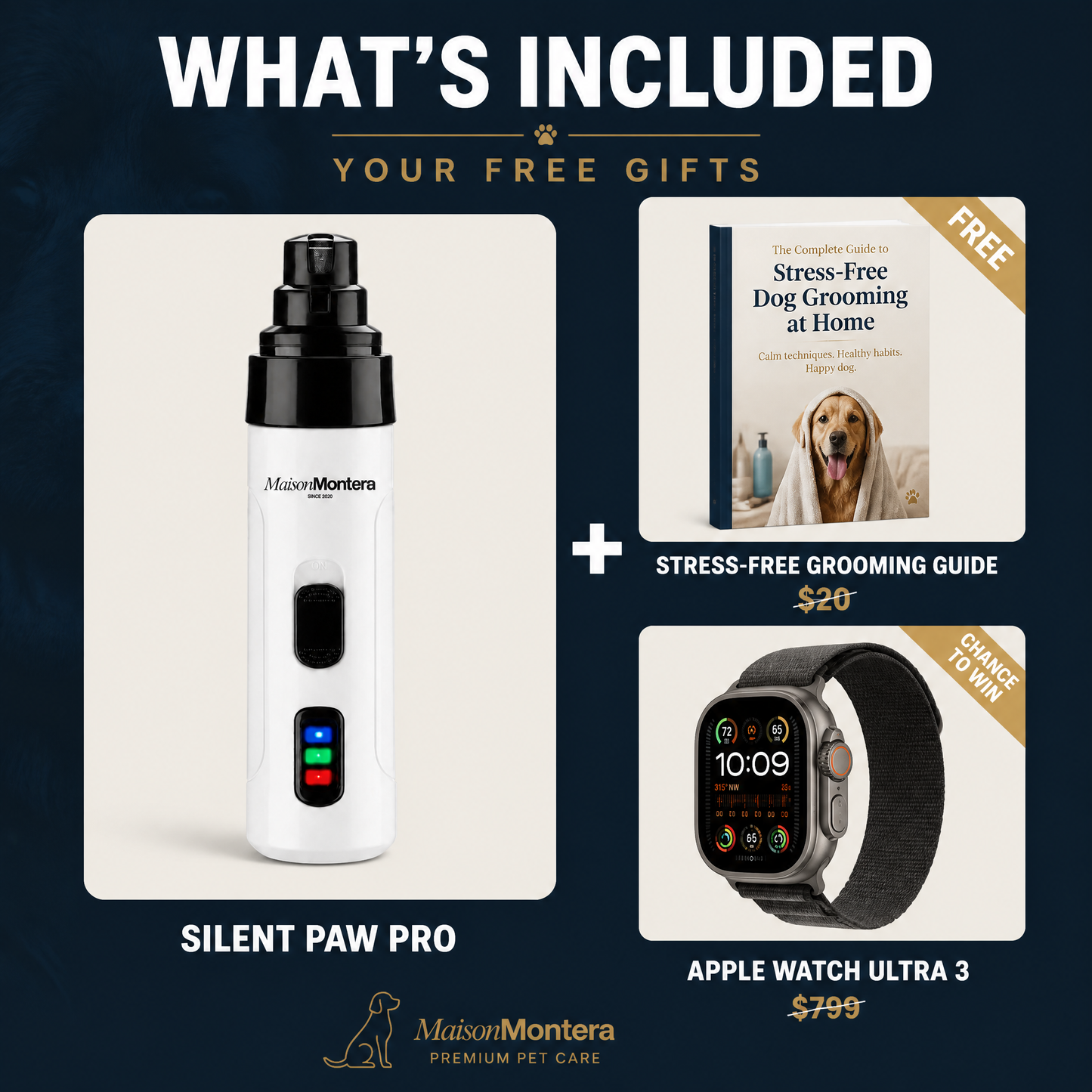 Silent Paw Pro - Dog Nail Trimmer